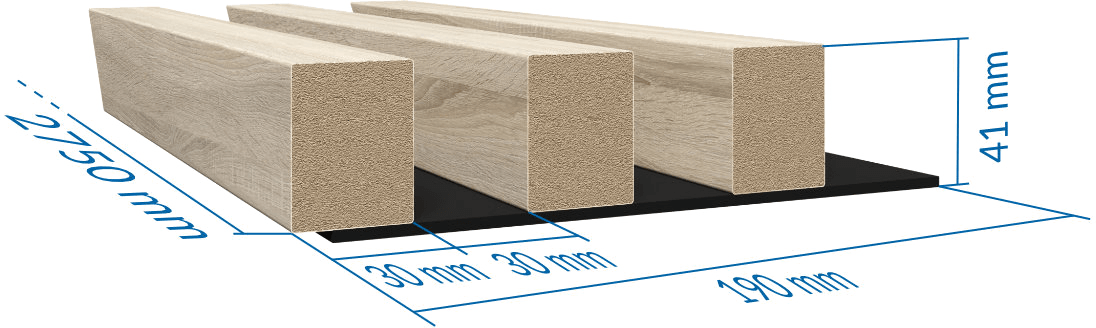 PANEL LAMELOWY
